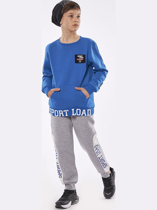 Kids Tracksuit Grey 2 Pieces