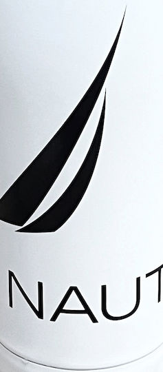 Nautica Μπουκάλι Θερμός Ανοξείδωτο 500ml White