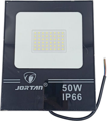 Waterproof LED Floodlight 50W Cold White 6500K IP66