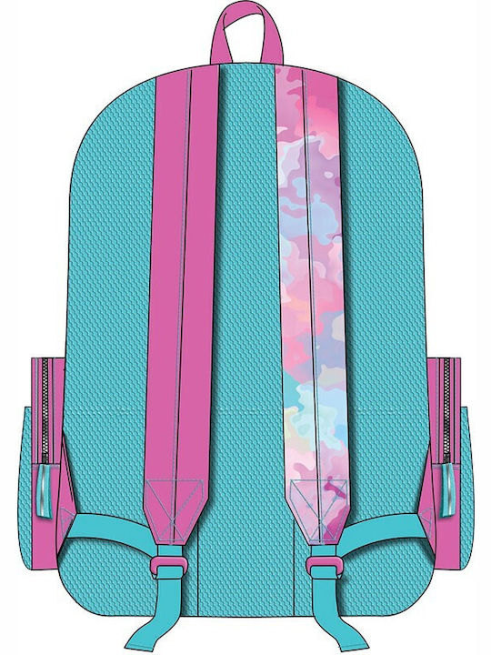 Graffiti Unicorn School Bag Backpack Elementary, Elementary in Pink color