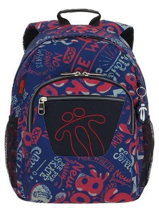 Totto Morral Acuarela Schulranzen Rucksack Junior High-High School Mehrfarbig