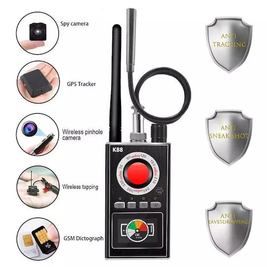 Camera, Bug & GPS Tracker Detector Finder 1-8000MHz