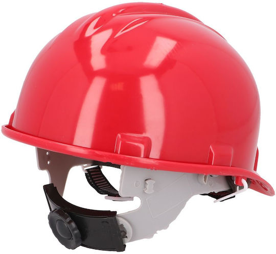 Protect2u 6767 Κράνος Baustelle Rot