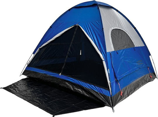 Panda Junior Breeze 4 Summer Camping Tent Igloo Blue for 4 People 210x240x160cm