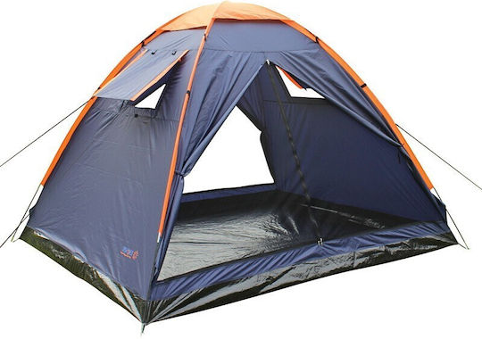 Escape Trail IV Καλοκαιρινή Σκηνή Camping Igloo Μπλε για 4 Άτομα 240x240x175εκ.