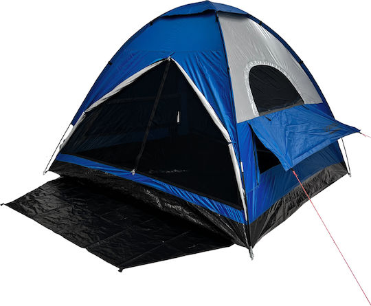 Panda Junior Breeze 4 Summer Camping Tent Igloo Blue for 4 People 210x240x160cm