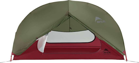 MSR Hubba NX Camping Tent Igloo Green with Double Cloth 4 Seasons for 2 People Waterproof 3000mm 279x213x100cm