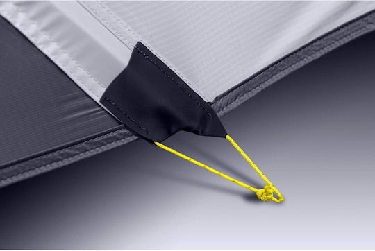 Salewa Litetrek III Pro Σκηνή Camping Geodesic (Γεωδαιτική) Ορειβασίας Γκρι με Διπλό Πανί 4 Εποχών για 3 Άτομα Αδιάβροχη 3000mm 260x185x107εκ.