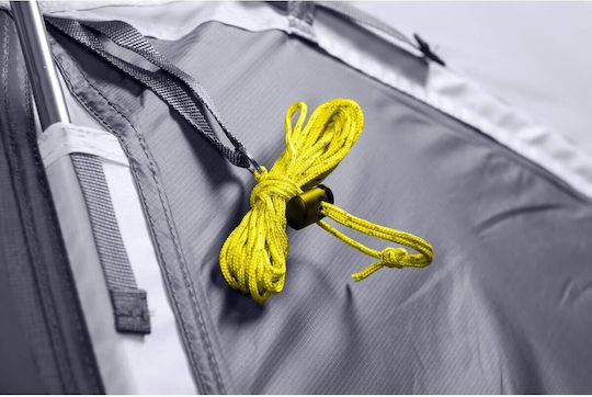 Salewa Litetrek III Pro Σκηνή Camping Geodesic (Γεωδαιτική) Ορειβασίας Γκρι με Διπλό Πανί 4 Εποχών για 3 Άτομα Αδιάβροχη 3000mm 260x185x107εκ.