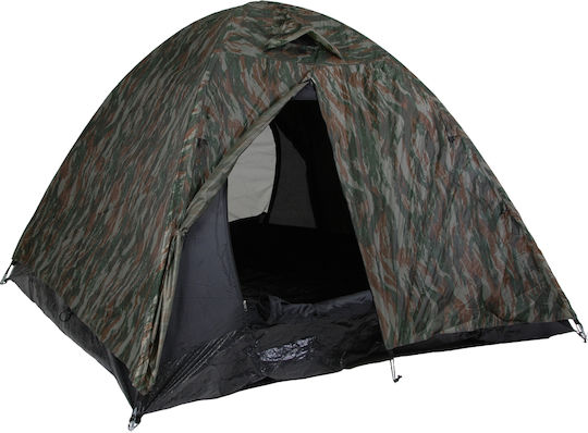 Panda Camo 3 Καλοκαιρινή Σκηνή Camping Igloo με Διπλό Πανί για 3 Άτομα 200x200x130εκ.