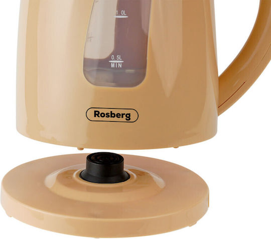 Rosberg R51230B Kettle 1.7lt 2200W Beige
