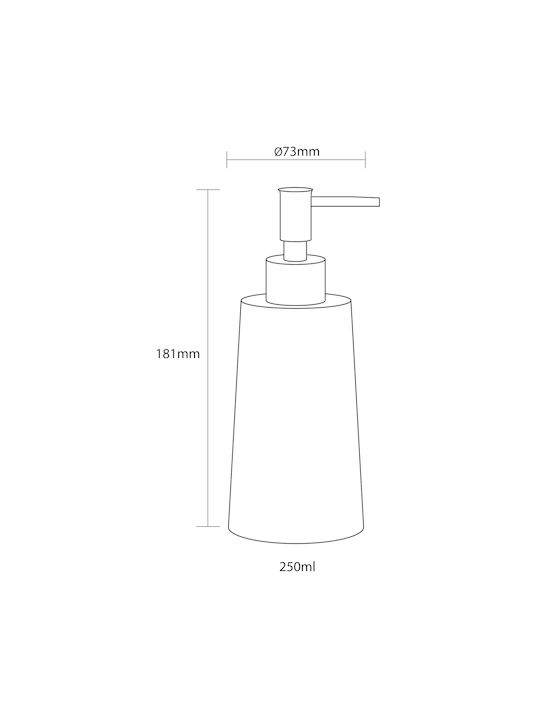 Sealskin Pierra 361870210 Spender Kunststoff Weiß 275ml