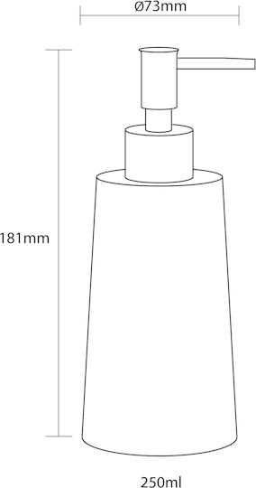 Sealskin Pierra 361870210 Dispenser Plastic White 275ml