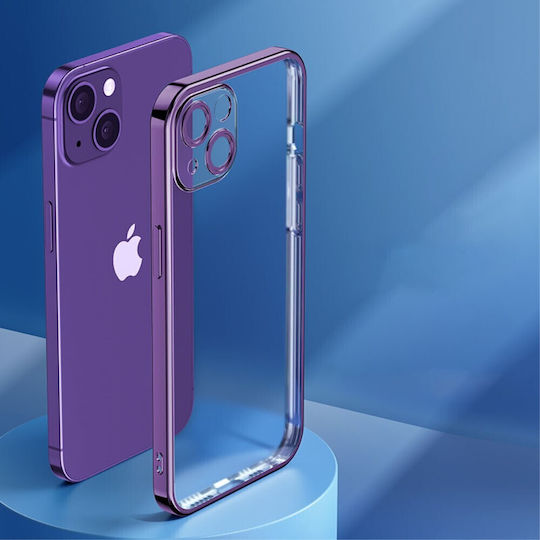 Rock Umschlag Rückseite Silikon Transparent (iPhone 14 Plus)