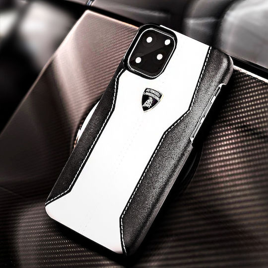 Lamborghini Back Cover Πλαστικό Λευκό (iPhone 11 Pro)