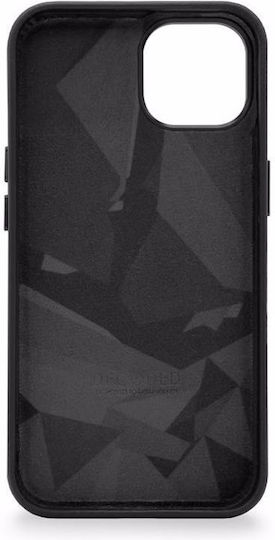 Decoded Leather Back Cover Δερματίνης Μαύρο (iPhone 14 Plus)