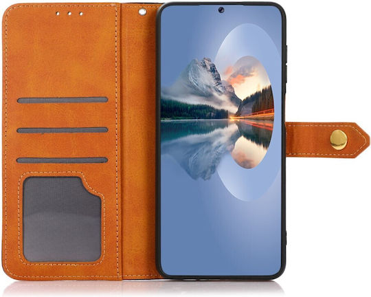 Khazneh Leather Wallet Piele artificială Rose Gold (OnePlus 10T)