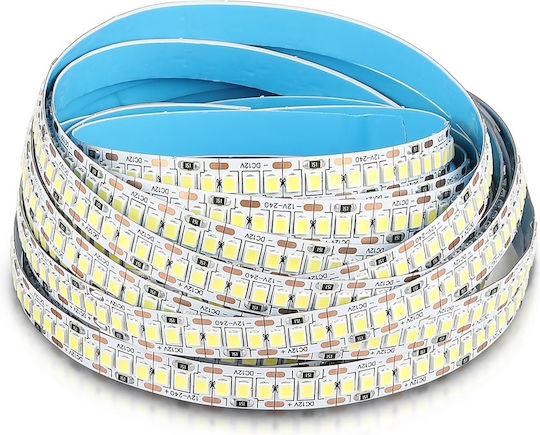 V-TAC Ταινία LED 12V Φυσικό Λευκό Φως 5m Τύπου SMD2835