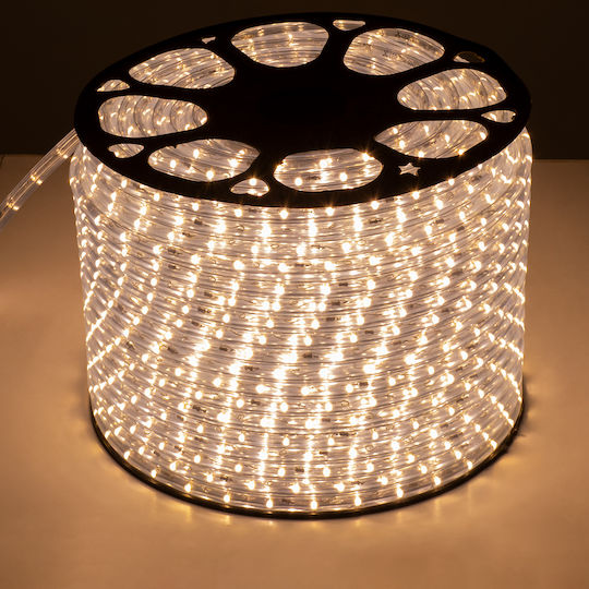 GloboStar Waterproof LED Strip 220V Natural White Light 1m