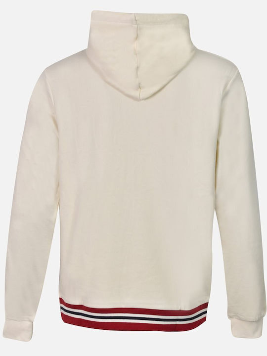 Turner Sweatshirt mit Kapuze Whisper White