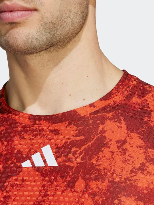 adidas IB4607 Bluza Roșie Bărbat