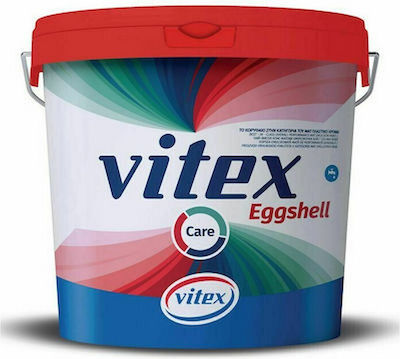 Vitex Care Eggshell Plastic Paint for Interior Use White 750ml Velvet Matte