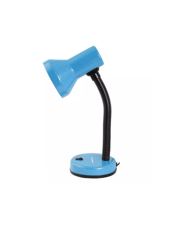 Esperanza Alatair LED Office Lamp with Flexible Arm in Blue Color