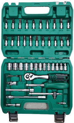 Set Ratchet 1\4" 46pcs