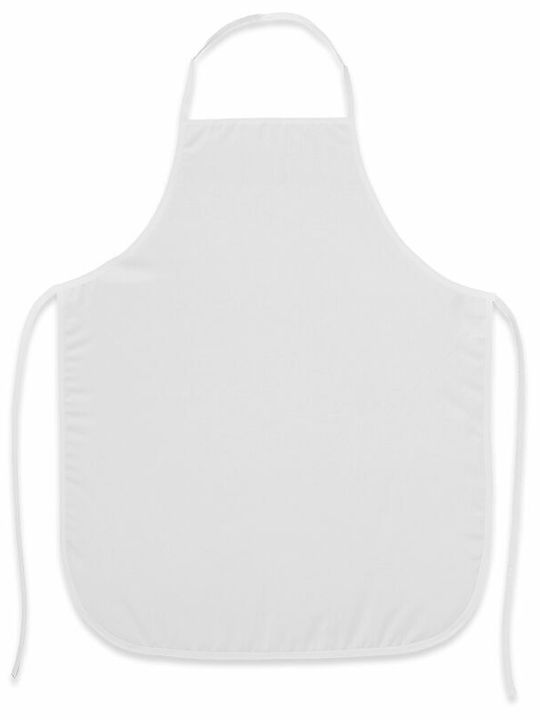 Koupakoupa Küchenschürze Weiß 75x63cm KP_9658_APRONADULT 1Stück