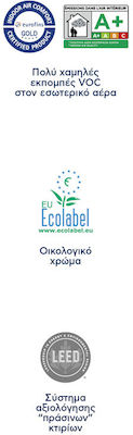 Vitex Velatura Eco Abecedar ecologic al apei Alb Potrivit pentru Plastic - PVC / Aluminiu / Sticlă / Lemn 2.5lt