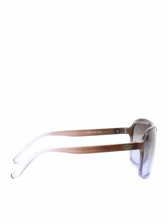 Sting Unisex Sunglasses with Brown Plastic Frame and Brown Gradient Lens 6354 06VG