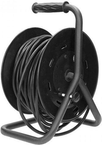 Lineme Extension Reel Cord 3 x 2.5mm²/25m Black