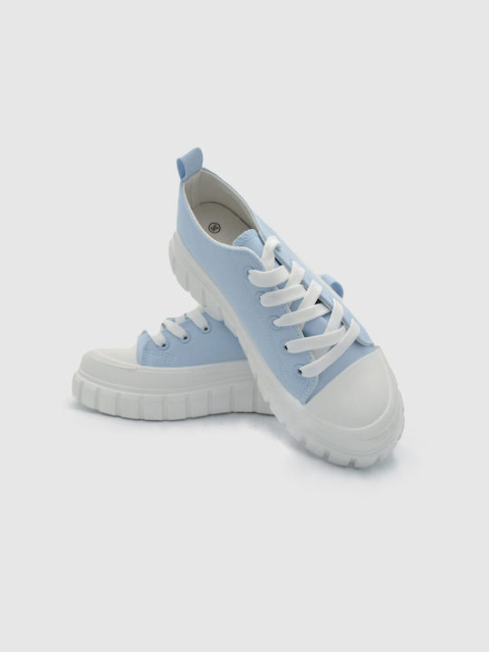 Joya Γυναικεία Flatforms Sneakers Μπλε