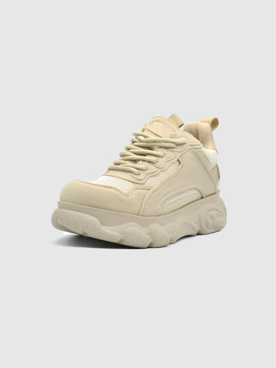 Joya Damen Chunky Sneakers Beige