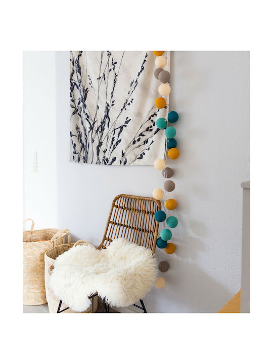 Cotton Ball Lights Гирлянди за външно осветление