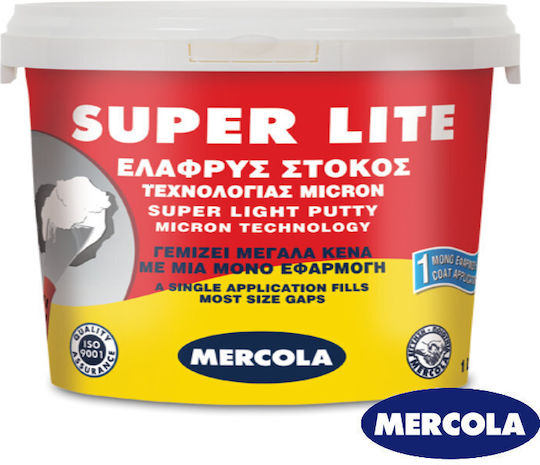 Mercola Super Lite Foam Putty Ready-Made / Water White 500ml