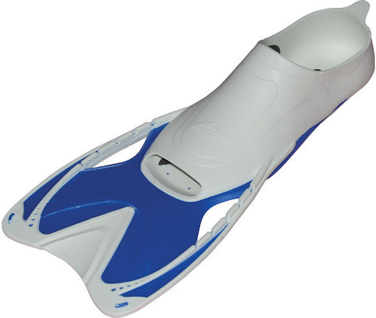 Bluewave Swimming / Snorkelling Fins Short Blue/White