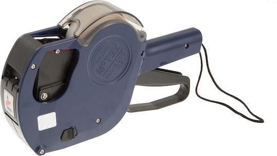 Motex MX-2316 Μηχανικός Ετικετογράφος Χειρός Διπλός σε Μπλε Χρώμα