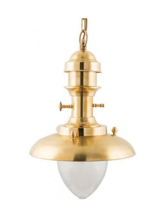 Lido Outdoor Hanging Ceiling Light in Bronze Color 107269