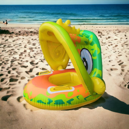 Kids Swim Trainers with Length 70cm and Sunshade Dinosaur