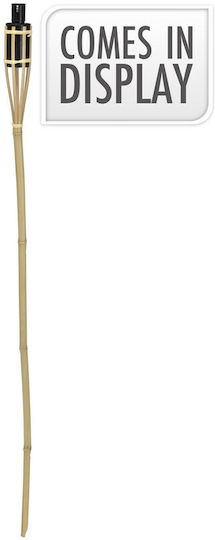 Koopman Διακοσμητικός Πυρσός Κήπου από Μπαμπού 120cm E30200100