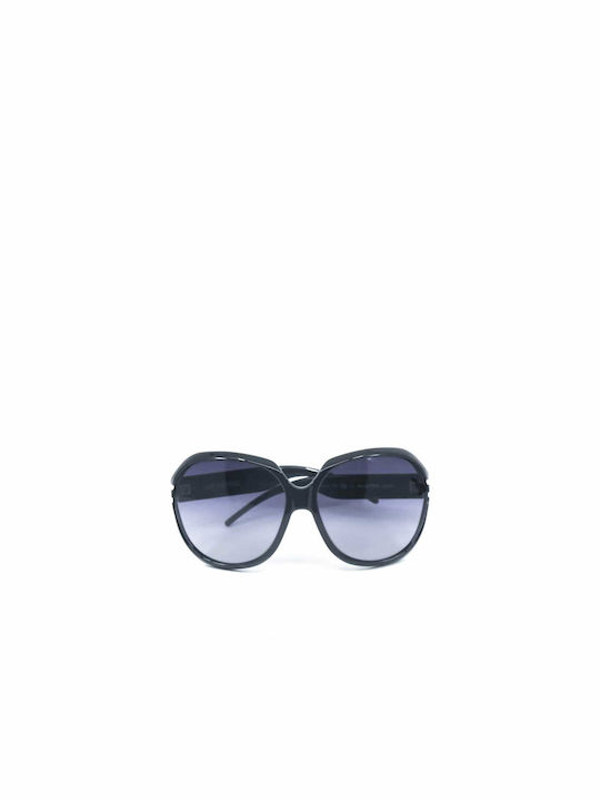 Gianfranco Ferre Women's Sunglasses with Black Plastic Frame and Gray Gradient Lens FF686 03
