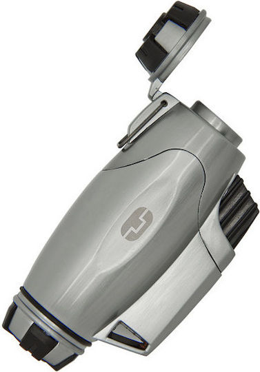 True Utility FireWire TurboJet Winddichter Feuerzeug Flamme Typ Jet in Silber Farbe