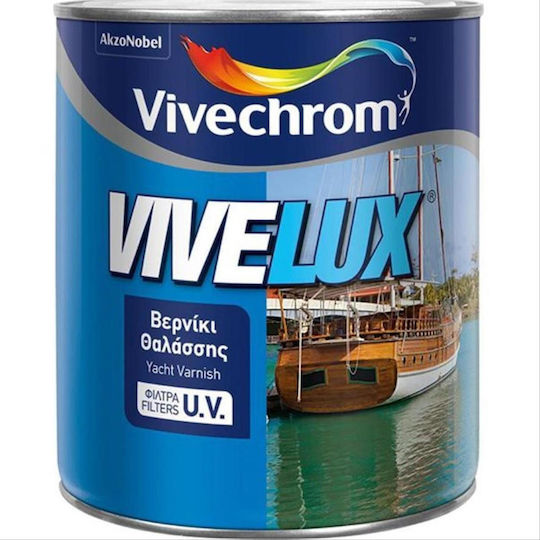 Vivechrom Vivelux Surface Varnish Solvent Based 501 Colorless Satin 750ml
