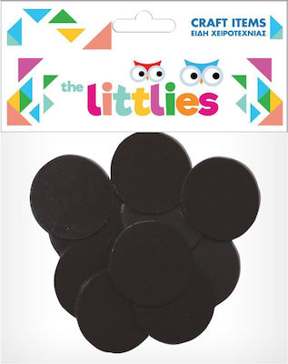 The Littlies Set Magneti Rotunzi cu autocolant Diametru 25mm Grosime 3mm 10buc