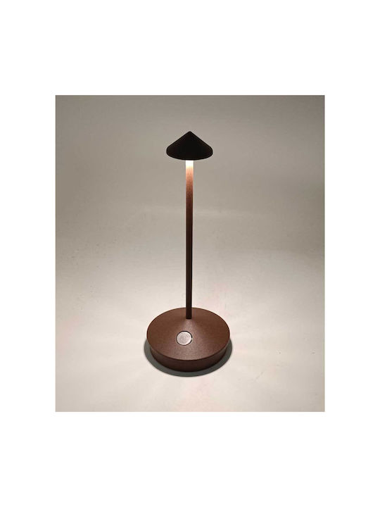 Table Decorative Lamp Battery Brown