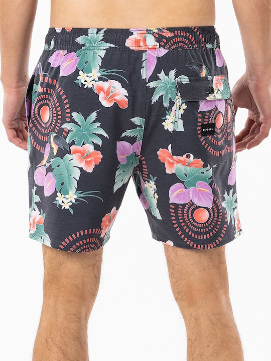 Rip Curl Herren Badebekleidung Shorts Mehrfarbig Blumen