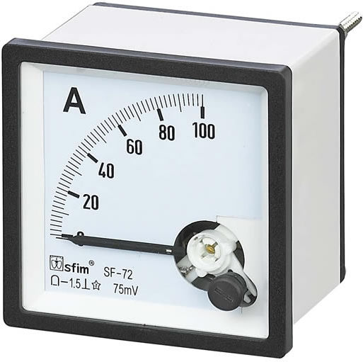 Electric Panel Ammeter SF-72-3