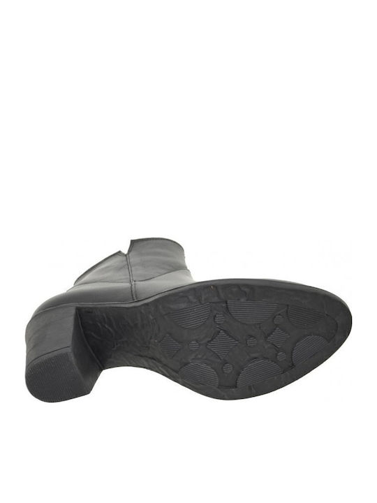Ghete dama de piele Negru