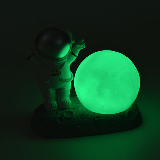 Dekorative Lampe Astronaut Gray